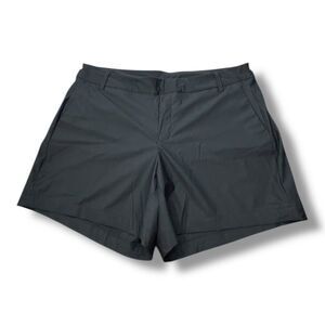 SPANX Sunshine Black Stretch Shorts Casual Travel Classy Summer Women’s Size XL